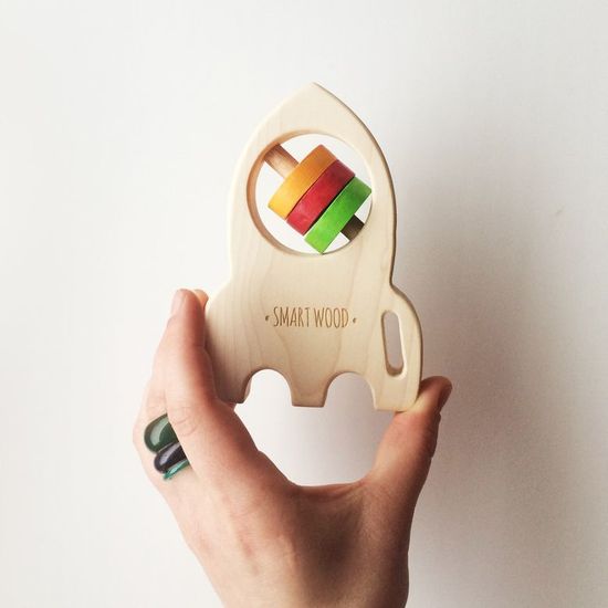 Прорезыватель погремушка Ракета