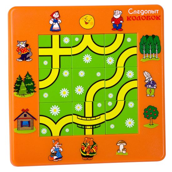 Следопыт Колобок - логическая игра BONDIBON SMARTGAMES