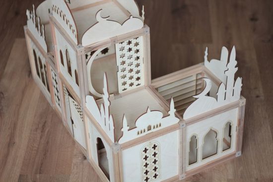 Woodjo Arabic 130 деталей