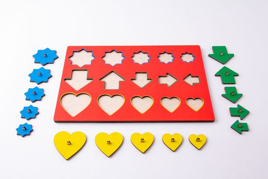 Монтессори «Больше – меньше №1»