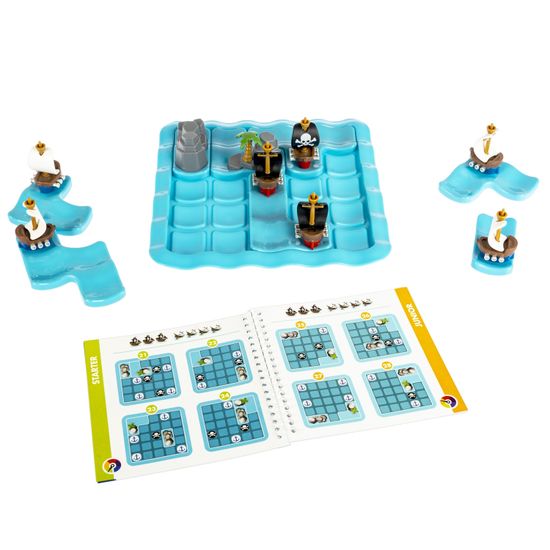 Логическая настольная игра "ПИРАТЫ ПЕРЕСТРЕЛКА" Smart Games Bondibon