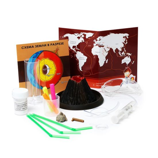 Французские опыты Науки с Буки Bondibon (8 экспериментов) Наука о вулканах