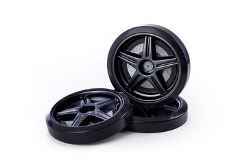 Объемные пластиковые колеса комплект 2 шт