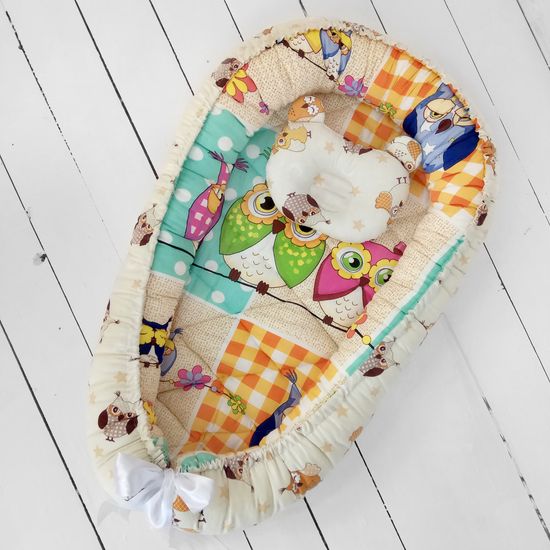 Кокон-гнездышко "Совушки"