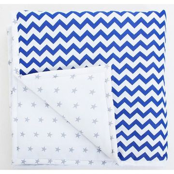 Коврик "Зигзаг синий"