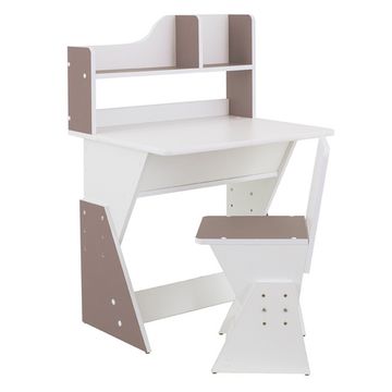 Детская растущая парта и стул Я САМ "Классик" (Капучино)
