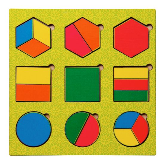 Рамки-вкладыши Никитина «Геометрические фигуры №2»