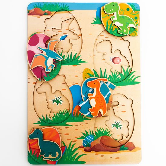 Вкладыш многоуровневый «Динозавры»