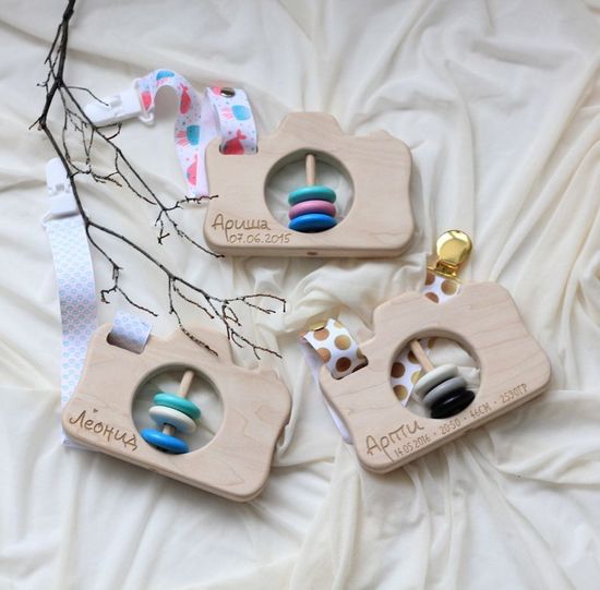 Прорезыватель погремушка Фотоапарат