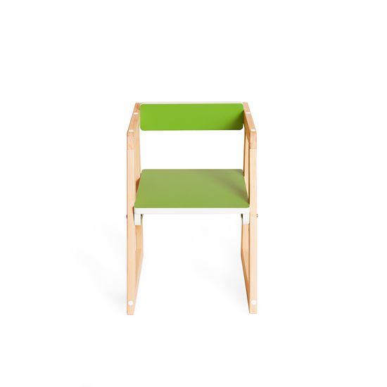 Детская растущая парта и стул Я САМ "Краски" (Зеленый)