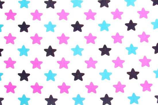 Постельное белье "Звезды графит, лаванда, бирюза"