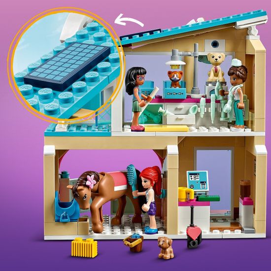 LEGO Friends 41446 Конструктор ЛЕГО Подружки Ветеринарная клиника Хартлейк-Сити