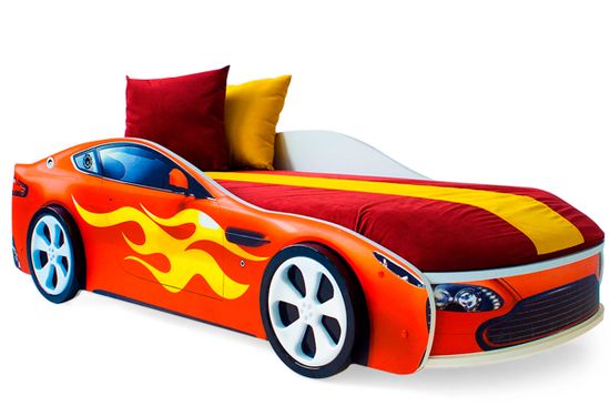 Кровать-машина «Бондмобиль красный»