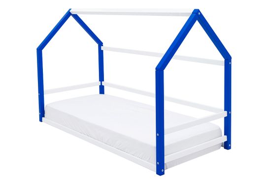 Кровать-домик Монтессори «Svogen» сине-белый