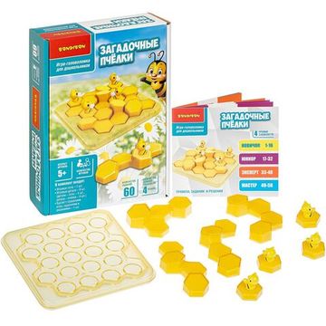 Игра-головоломка "ЗАГАДОЧНЫЕ ПЧЕЛКИ" БондиЛогика Bondibon