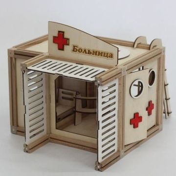 Woodjo Hospital 61 деталь
