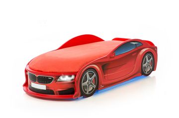 Кровать-машина UNO "БМВ-М" красная