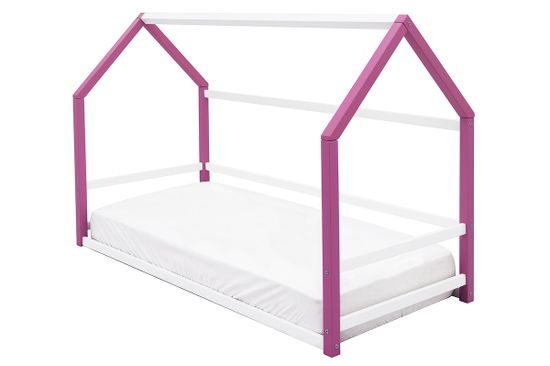 Кровать-домик Монтессори «Svogen» лаванда-белый