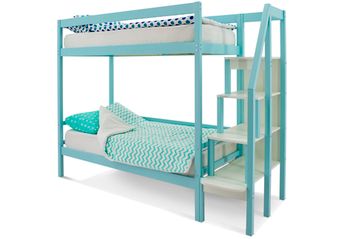 Двухъярусная кровать «Svogen» мятный