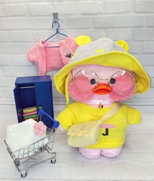 Уточка lalafanfan желтая