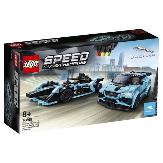 Конструктор LEGO Speed Champions 76898 Formula E Panasonic Jaguar Racing GEN2 car Jaguar I-Pace eTrophy