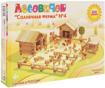 Конструктор Лесовичок Солнечная ферма №4