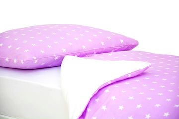 Постельное белье "Звезды, фон лаванда"