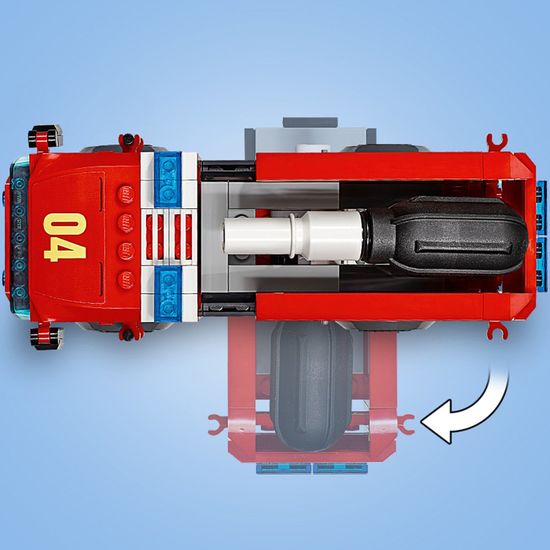 Конструктор LEGO City Fire Пожар в бургер-кафе 60214