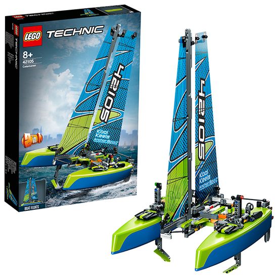 LEGO Technic 42105 Конструктор ЛЕГО Техник Катамаран
