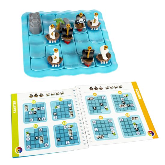 Логическая настольная игра "ПИРАТЫ ПЕРЕСТРЕЛКА" Smart Games Bondibon