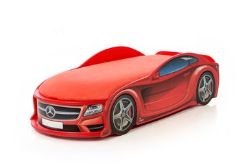 Кровать-машина UNO "Мерседес-М" красная