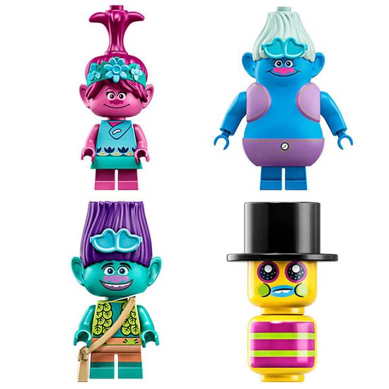 LEGO Trolls 41252 Конструктор ЛЕГО Тролли Путешествие Розочки на воздушном шаре