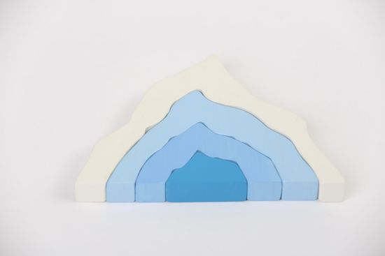 Стекер-пирамидка Айсберг