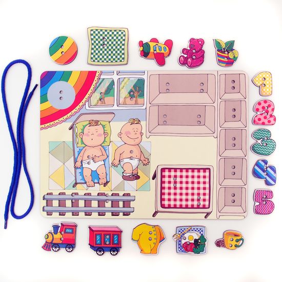 Шнуровка «Детский сад»