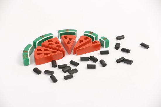 Пазл Арбуз счет до 5