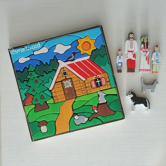 Игровое панно Терем в лесу