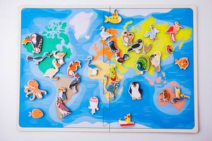 Развивающие деревянные липучки