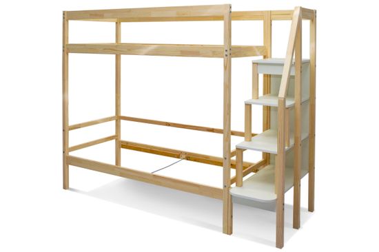 Двухъярусная кровать «Svogen» натура