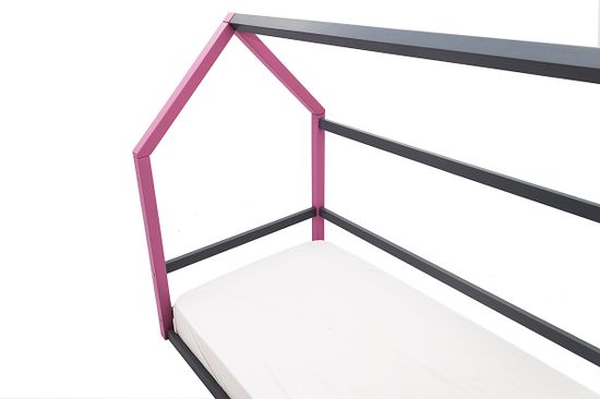 Кровать-домик Монтессори «Svogen» лаванда-графит