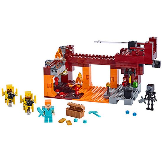LEGO Minecraft 21154 Конструктор ЛЕГО Майнкрафт Мост ифрита
