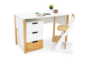 Тумба "Svogen" дерево-белый