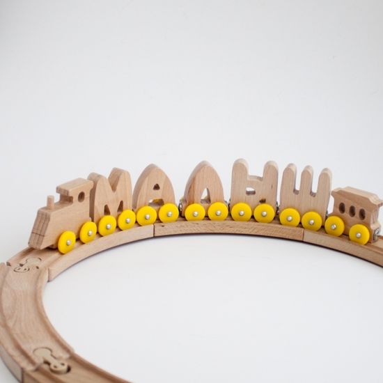 Паровоз Алфавит Bukovki неокрашенный