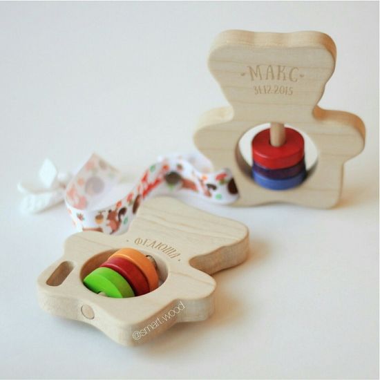 Прорезыватель погремушка Мишка