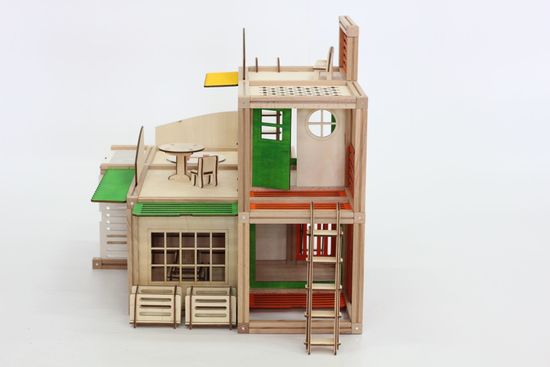 Woodjo City Center 180 деталей