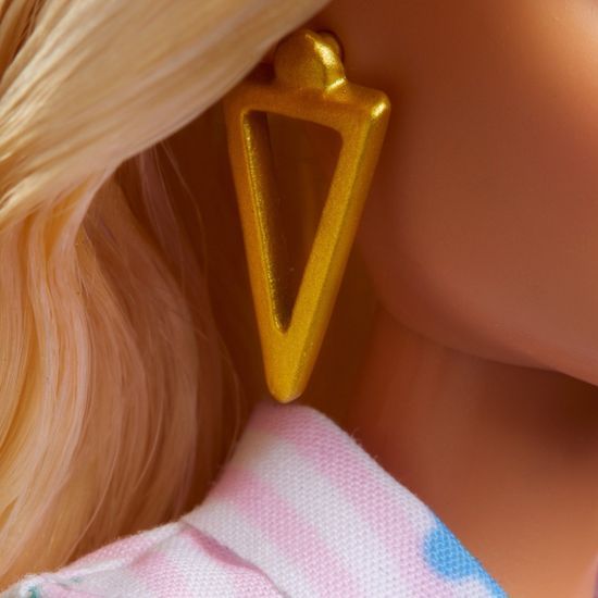 Кукла Barbie Игра с модой Платье-рубашка с цветочным принтом FXL52