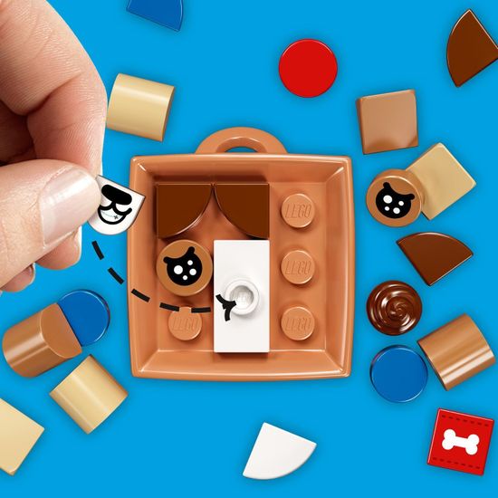 LEGO DOTs 41927 ЛЕГО Дотс Брелок «Щенок»