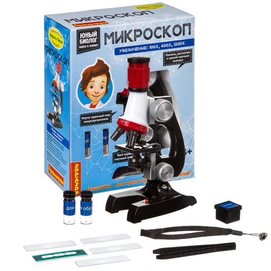 Французские опыты Науки с Буки Bondibon, Микроскоп