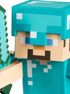 Фигурка Minecraft Adventure Steve пластик 10см