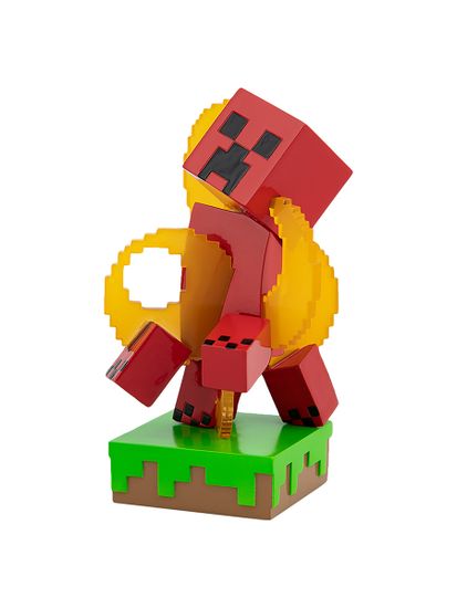 Фигурка Minecraft Adventure Figures серия 3 Creeper in Fire 10см