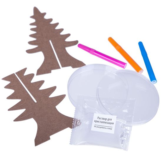 Набор для выращивания кристаллов Bondibon "Юный химик: Растущее Дерево"